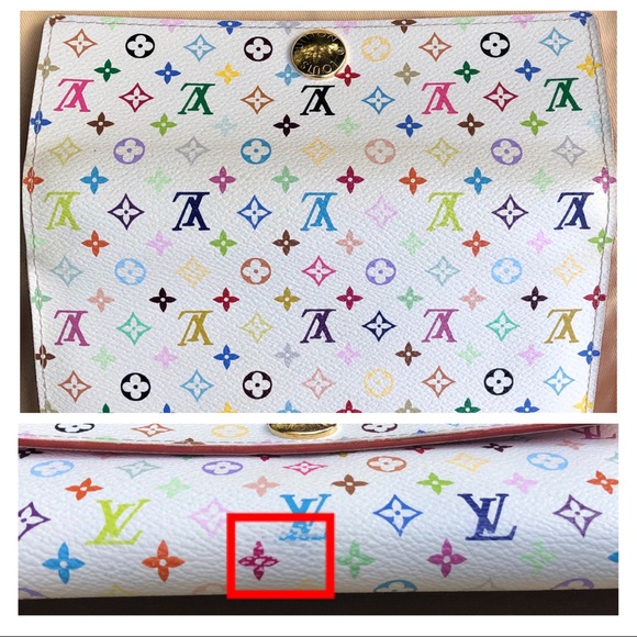🚫SOLD LV Sarah Multicolor Wallet •W/DUSTBAG & BOX - Picture 12 of 16